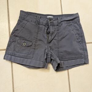 Time and Tru Charcoal Cargo Shorts